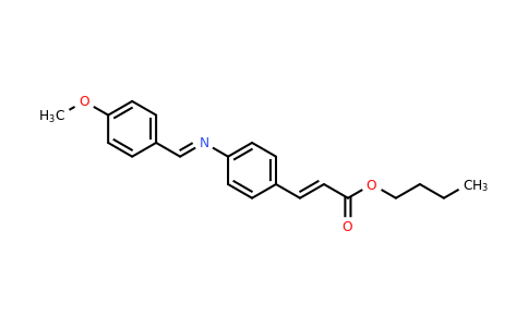 CAS 16833-17-3 | Butyl 3-(4-((4-methoxybenzylidene)amino)phenyl)acrylate