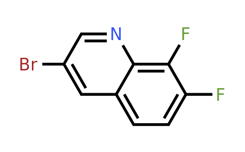 CAS 1686108-69-9 | 3-Bromo-7,8-difluoroquinoline