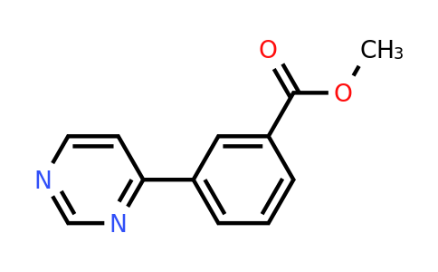 CAS 168619-01-0 | Methyl 3-(pyrimidin-4-yl)benzoate