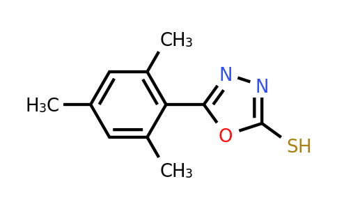 CAS 168638-04-8 | 5-(2,4,6-Trimethylphenyl)-1,3,4-oxadiazole-2-thiol
