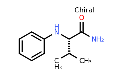 CAS 16876-74-7 | (S)-3-Methyl-2-(phenylamino)butanamide