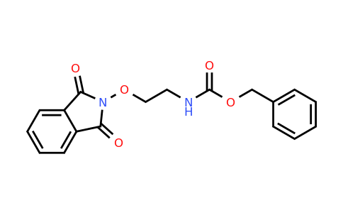 CAS 168827-96-1 | Benzyl (2-((1,3-dioxoisoindolin-2-yl)oxy)ethyl)carbamate