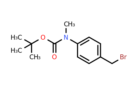 CAS 168830-93-1 | (4-Bromomethyl-phenyl)-methyl-carbamic acid tert-butyl ester