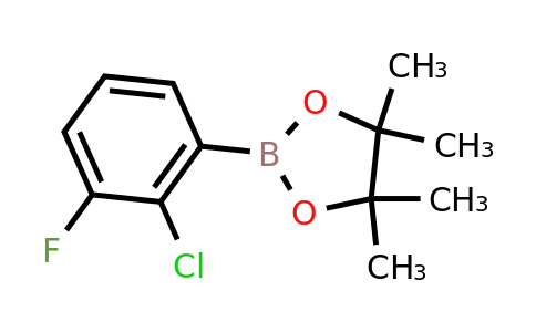 CAS 1688698-58-9 | 2-(2-Chloro-3-fluorophenyl)-4,4,5,5-tetramethyl-1,3,2-dioxaborolane