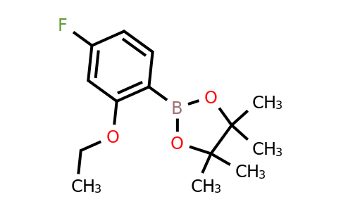CAS 1688702-57-9 | 2-(2-ethoxy-4-fluorophenyl)-4,4,5,5-tetramethyl-1,3,2-dioxaborolane