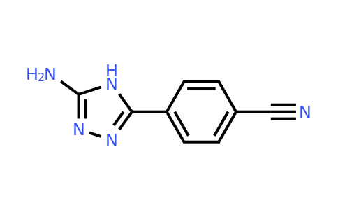 CAS 168893-26-3 | 4-(5-Amino-4H-1,2,4-triazol-3-yl)benzonitrile