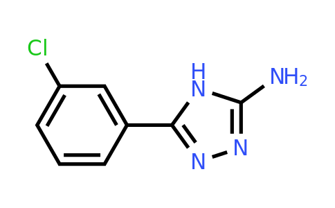 CAS 168893-31-0 | 5-(3-Chlorophenyl)-4H-1,2,4-triazol-3-amine