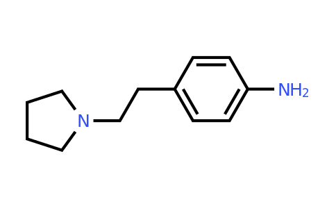 CAS 168897-20-9 | 4-(2-Pyrrolidin-1-YL-ethyl)-aniline