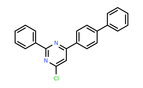 CAS 1689538-58-6 | 4-([1,1'-Biphenyl]-4-yl)-6-chloro-2-phenylpyrimidine