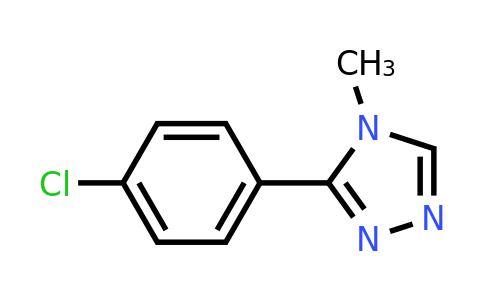CAS 168968-40-9 | 3-(4-chlorophenyl)-4-methyl-4H-1,2,4-triazole