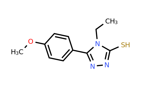 CAS 168968-58-9 | 4-ethyl-5-(4-methoxyphenyl)-4H-1,2,4-triazole-3-thiol