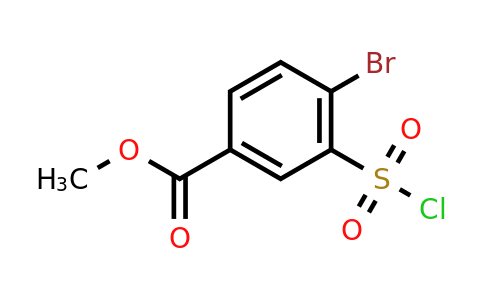 CAS 168969-13-9 | Methyl 4-bromo-3-(chlorosulfonyl)benzoate