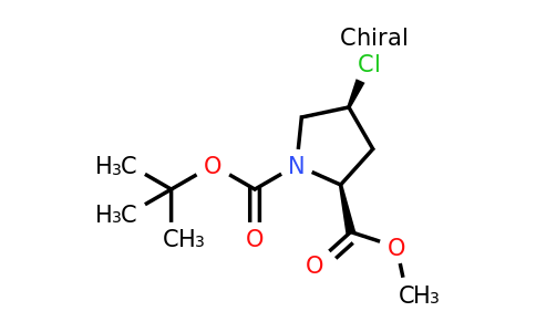 CAS 169032-99-9 | (2S,4S)-1-Tert-butyl 2-methyl 4-chloropyrrolidine-1,2-dicarboxylate