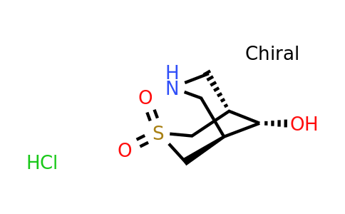 CAS 1690364-44-3 | (1R,5S,9r)-9-hydroxy-3-thia-7-azabicyclo[3.3.1]nonane 3,3-dioxide hydrochloride
