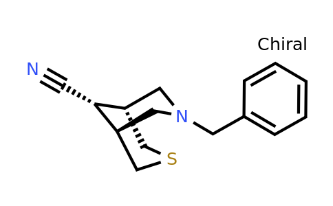 CAS 1690364-51-2 | (1R,5S,9s)-7-benzyl-3-thia-7-azabicyclo[3.3.1]nonane-9-carbonitrile