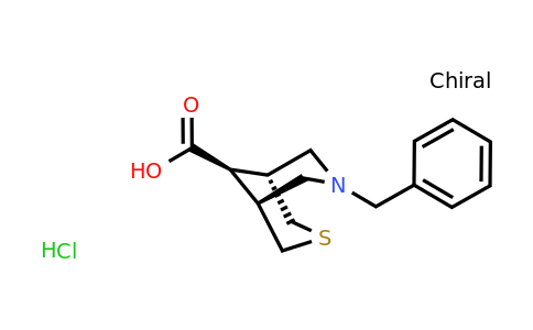 CAS 1690364-52-3 | (1R,5S,9r)-7-benzyl-3-thia-7-azabicyclo[3.3.1]nonane-9-carboxylic acid hydrochloride