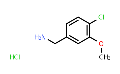 CAS 169045-11-8 | (4-Chloro-3-methoxyphenyl)methanamine hydrochloride