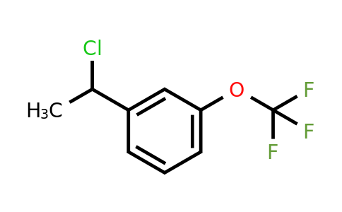 CAS 1690498-71-5 | 1-(1-Chloroethyl)-3-(trifluoromethoxy)benzene