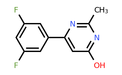 CAS 1690654-47-7 | 6-(3,5-Difluorophenyl)-2-methylpyrimidin-4-ol