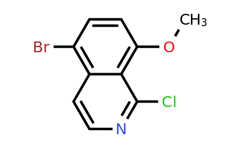 CAS 1690846-94-6 | 5-Bromo-1-chloro-8-methoxyisoquinoline