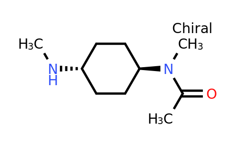 CAS 1690910-33-8 | N-Methyl-N-((1r,4r)-4-(methylamino)cyclohexyl)acetamide