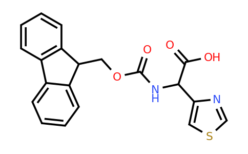CAS 1690925-94-0 | 2-({[(9H-fluoren-9-yl)methoxy]carbonyl}amino)-2-(1,3-thiazol-4-yl)acetic acid