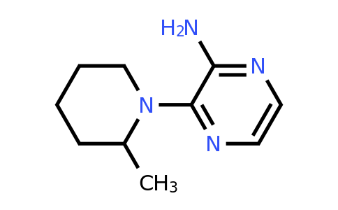 3-(2-Methylpiperidin-1-yl)pyrazin-2-amine