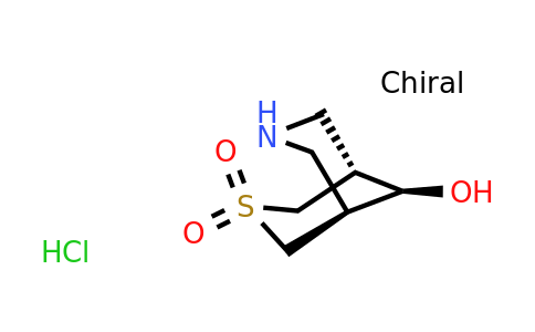 CAS 1691197-36-0 | (1R,5S,9s)-9-hydroxy-3-thia-7-azabicyclo[3.3.1]nonane 3,3-dioxide hydrochloride