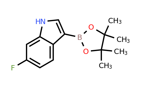 CAS 1691201-28-1 | 6-Fluoro-3-(4,4,5,5-tetramethyl-1,3,2-dioxaborolan-2-YL)-indole
