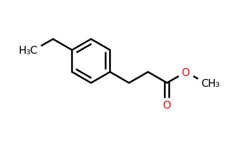 CAS 169126-08-3 | methyl 3-(4-ethylphenyl)propanoate