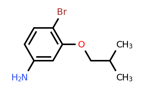 CAS 1691603-91-4 | 4-Bromo-3-(2-methylpropoxy)aniline