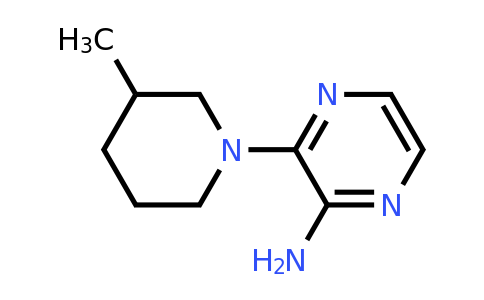 CAS 1691744-26-9 | 3-(3-Methylpiperidin-1-yl)pyrazin-2-amine