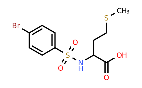 CAS 169187-03-5 | 2-(4-bromobenzenesulfonamido)-4-(methylsulfanyl)butanoic acid