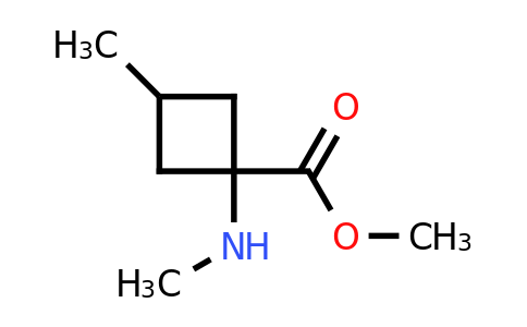 CAS 1691951-39-9 | methyl 3-methyl-1-(methylamino)cyclobutanecarboxylate