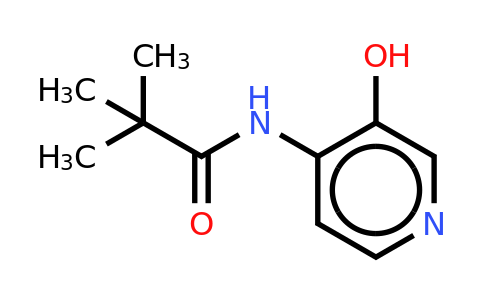 CAS 169205-93-0 | N-(3-hydroxy-pyridin-4-YL)-2,2-dimethyl-propionamide