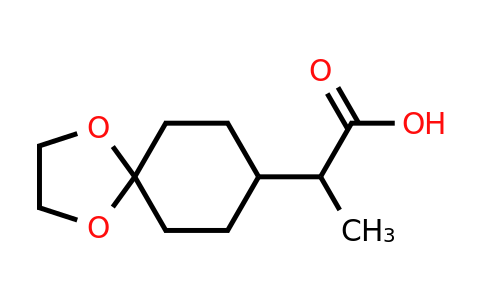 CAS 1692162-79-0 | 2-(1,4-dioxaspiro[4.5]decan-8-yl)propanoic acid