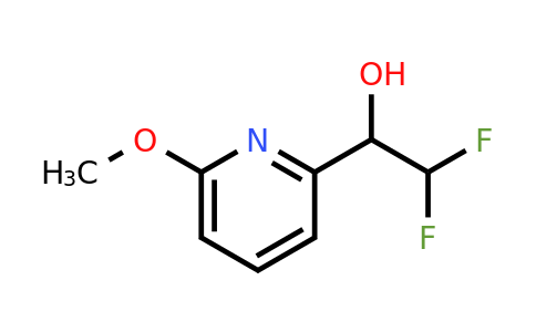CAS 1692203-14-7 | 2,2-difluoro-1-(6-methoxy-2-pyridyl)ethanol