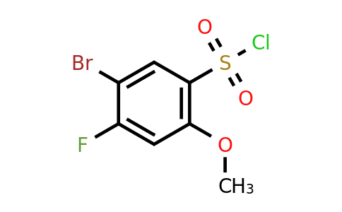CAS 1692245-39-8 | 5-Bromo-4-fluoro-2-methoxybenzene-1-sulfonyl chloride