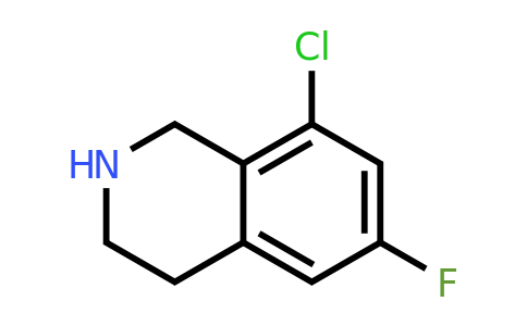 CAS 1692252-63-3 | 8-chloro-6-fluoro-1,2,3,4-tetrahydroisoquinoline