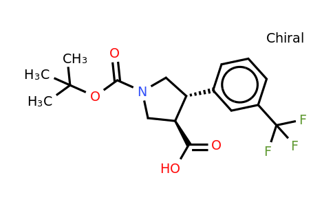 CAS 169248-97-9 | Boc-(+/-)-trans-4-(3-trifluoromethyl-phenyl)-pyrrolidine-3-carboxylic acid