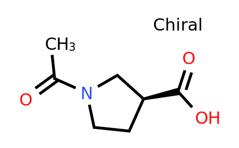 CAS 1693726-38-3 | (3S)-1-acetylpyrrolidine-3-carboxylic acid