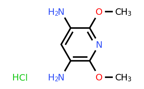 CAS 169381-75-3 | 2,6-Dimethoxypyridine-3,5-diamine hydrochloride
