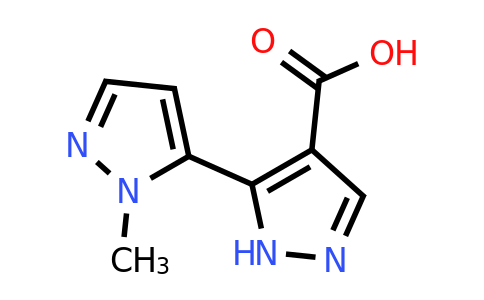 CAS 1694034-48-4 | 5-(1-methyl-1H-pyrazol-5-yl)-1H-pyrazole-4-carboxylic acid