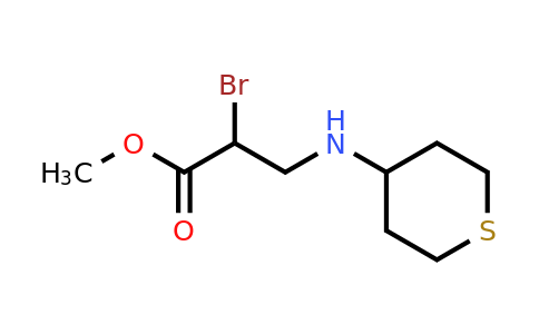 CAS 1694253-82-1 | methyl 2-bromo-3-[(thian-4-yl)amino]propanoate