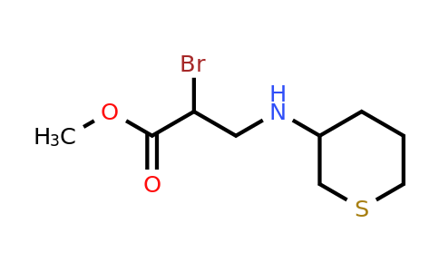 CAS 1694256-83-1 | methyl 2-bromo-3-[(thian-3-yl)amino]propanoate