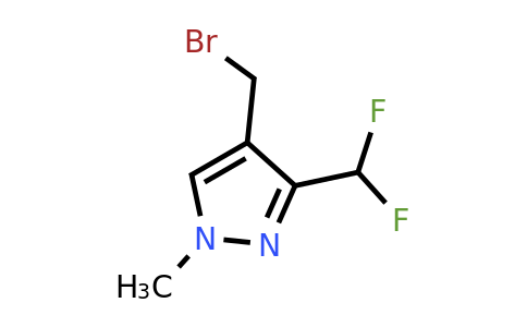 CAS 1694474-39-9 | 4-(bromomethyl)-3-(difluoromethyl)-1-methyl-1H-pyrazole
