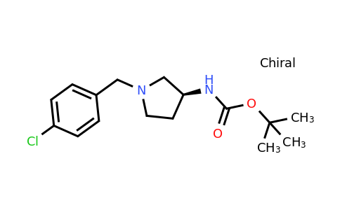 CAS 169452-10-2 | (S)-tert-Butyl (1-(4-chlorobenzyl)pyrrolidin-3-yl)carbamate