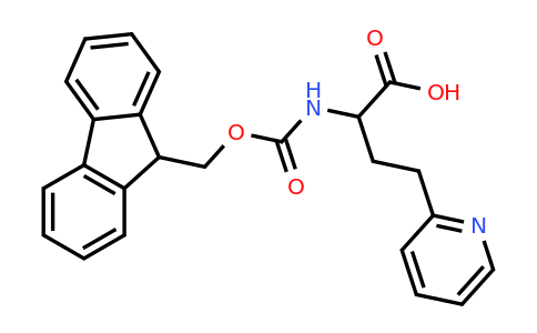 CAS 1694526-75-4 | 2-({[(9H-fluoren-9-yl)methoxy]carbonyl}amino)-4-(pyridin-2-yl)butanoic acid