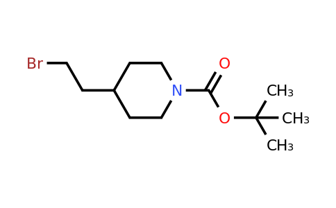 CAS 169457-73-2 | tert-butyl 4-(2-bromoethyl)piperidine-1-carboxylate