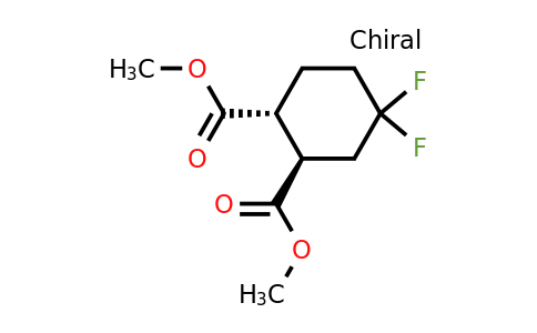 CAS 1694638-14-6 | 1,2-dimethyl (1R,2R)-4,4-difluorocyclohexane-1,2-dicarboxylate